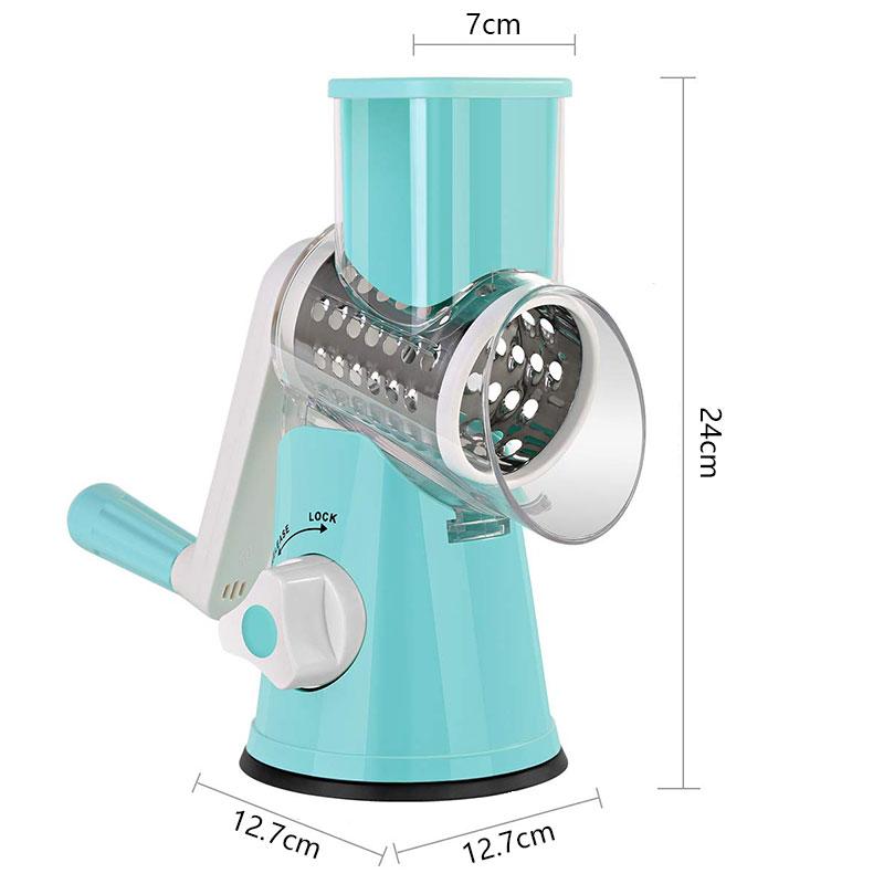 SpinSlice™ - Schnelles, sicheres und perfektes Schneiden und Reiben!