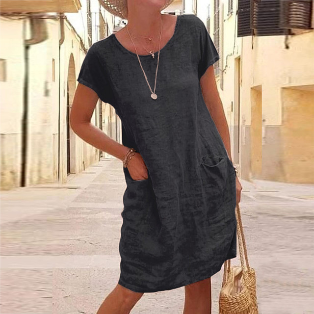 Lotten | Damen Entspanntes Kleid