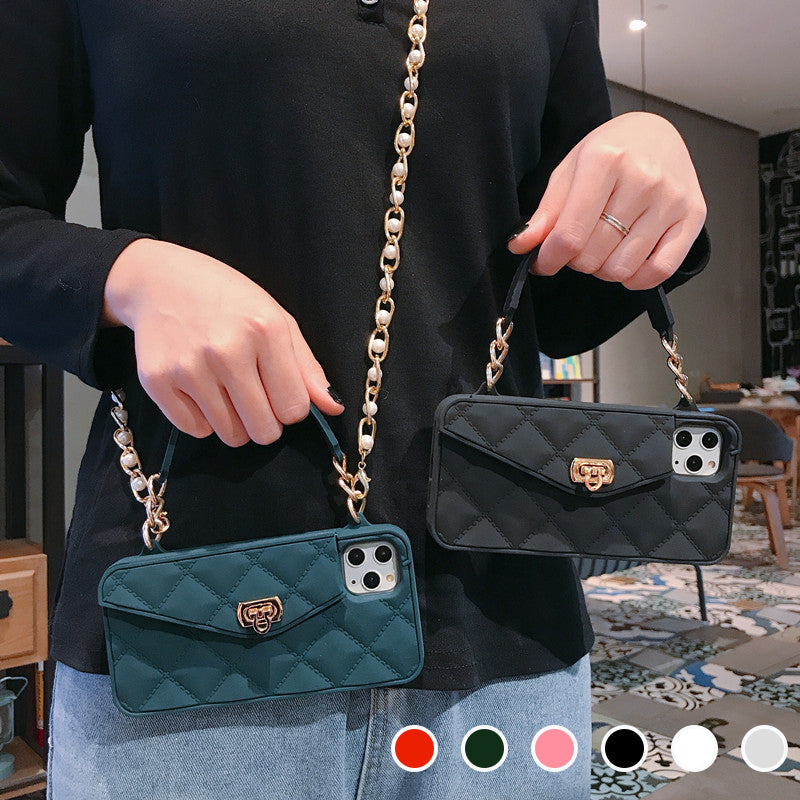 ChicHülle | Stilvolle Handtaschen-Handyhülle mit Kettenriemen