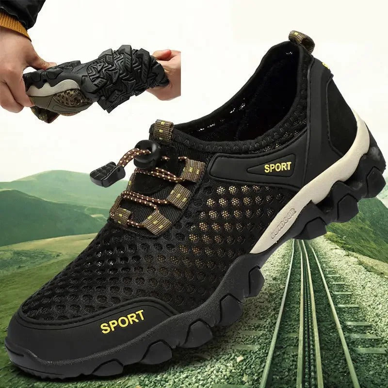 Outdoor-Schuhe™ - Wasserdichte und atmungsaktive Herrenschuhe