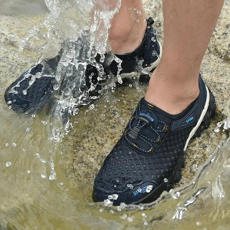 Outdoor-Schuhe™ - Wasserdichte und atmungsaktive Herrenschuhe