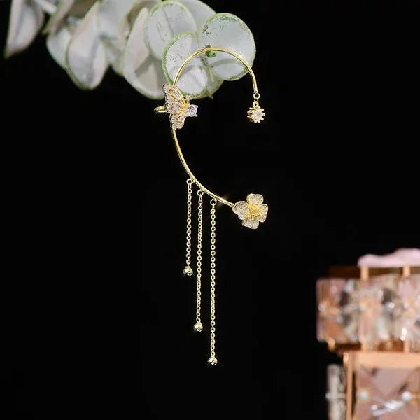 1 Set | GemstoneBeauties™ Schmetterling Zirkon Ohrringe (50% Rabatt)