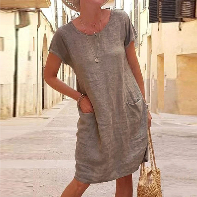 Lotten | Damen Entspanntes Kleid