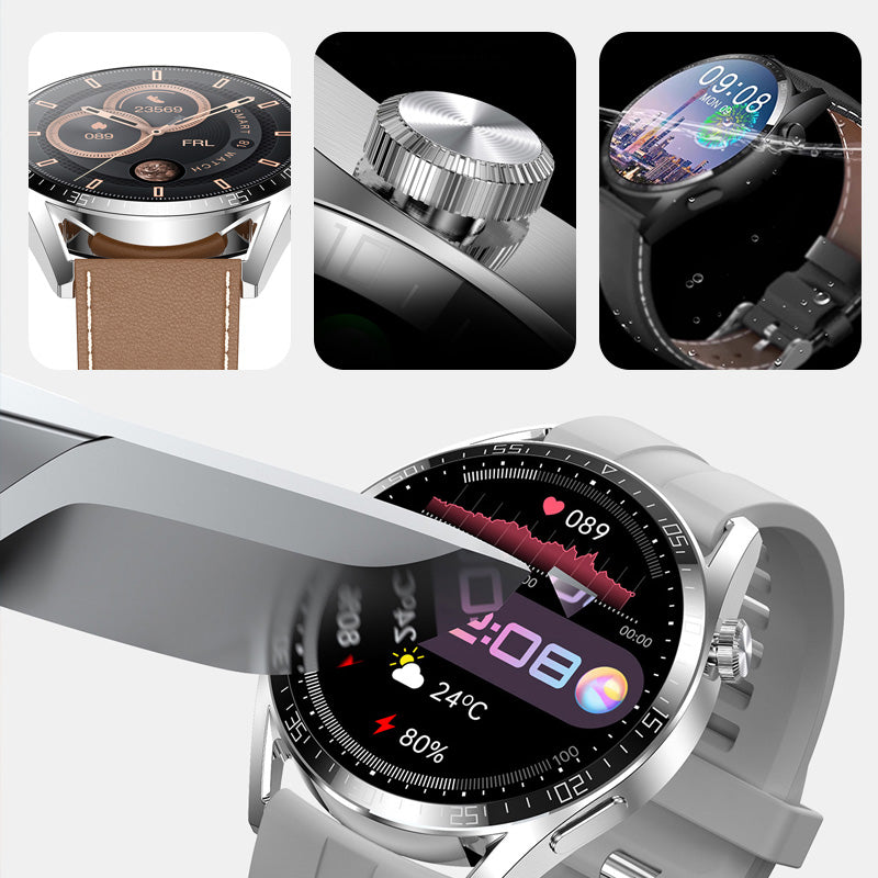 Intelligente Bluetooth -Uhr Watch 4 Pro™ - Fitness, Stil und Benachrichtigungen in einem!