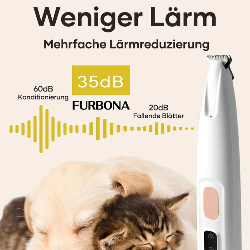 1+1 GRATIS | Haustierhaarschneider mit LED-Licht™ - Effiziente und stressfreie Fellpflege für Ihr Haustier!