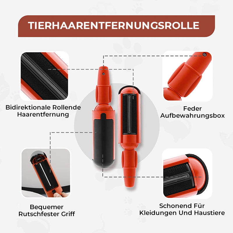 1+1 GRATIS | Wiederverwendbare Fusselrollen für Tierhaare™ - Einfaches Entfernen von Tierhaaren