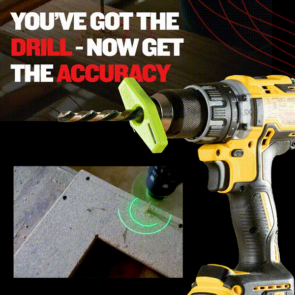 StraightDrill™ - Mühelose Präzision für perfektes Bohren