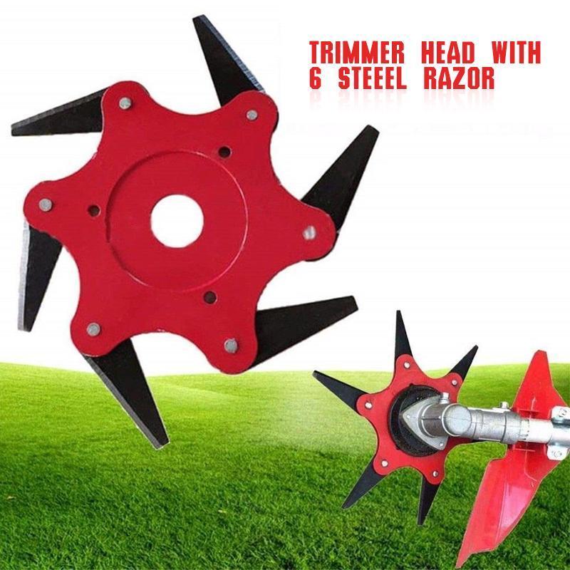 Weedtrimmer™ - 6-Stahl-Rasiermesser Trimmerkopf