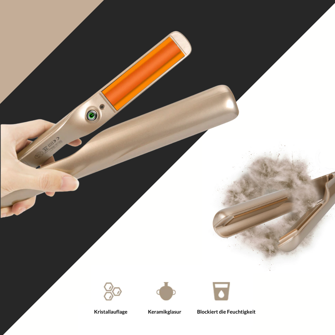 Isabella 2-in-1 Haarglätter™ - Das perfekte Werkzeug für jeden Look!