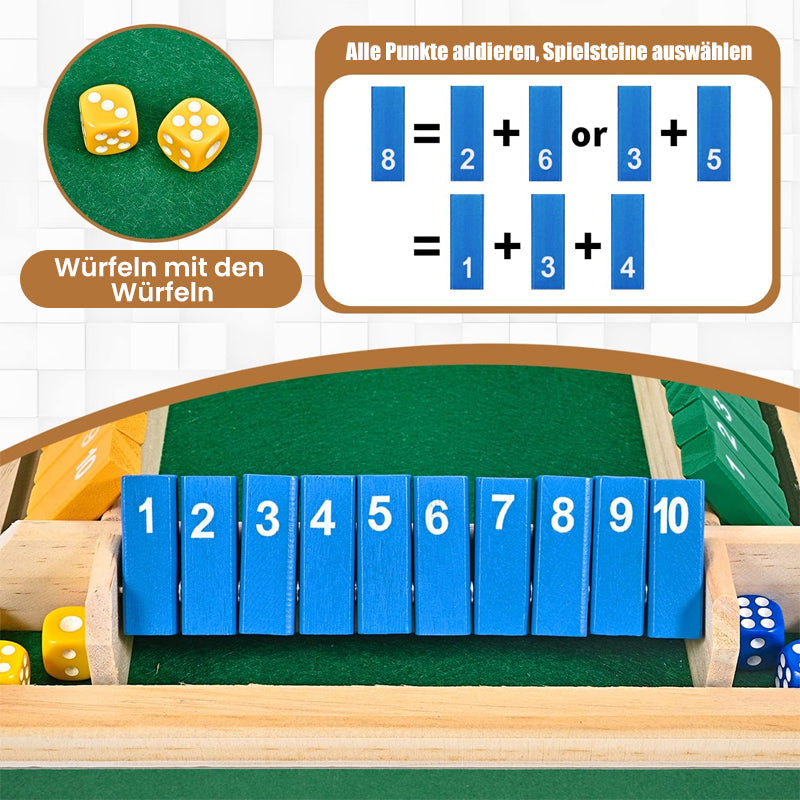 ShutTheBox™ - Interaktive Mathe-Brettspiele mit Spaßfaktor