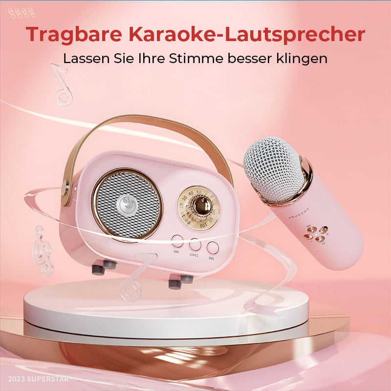 SoundPro™ - Tragbarer Bluetooth-Lautsprecher mit kabellosem Mikrofon