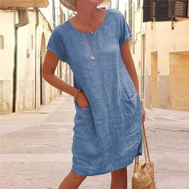 Lotten | Damen Entspanntes Kleid