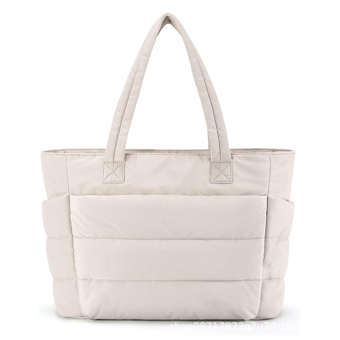 Leichte Puffy Tote Tasche