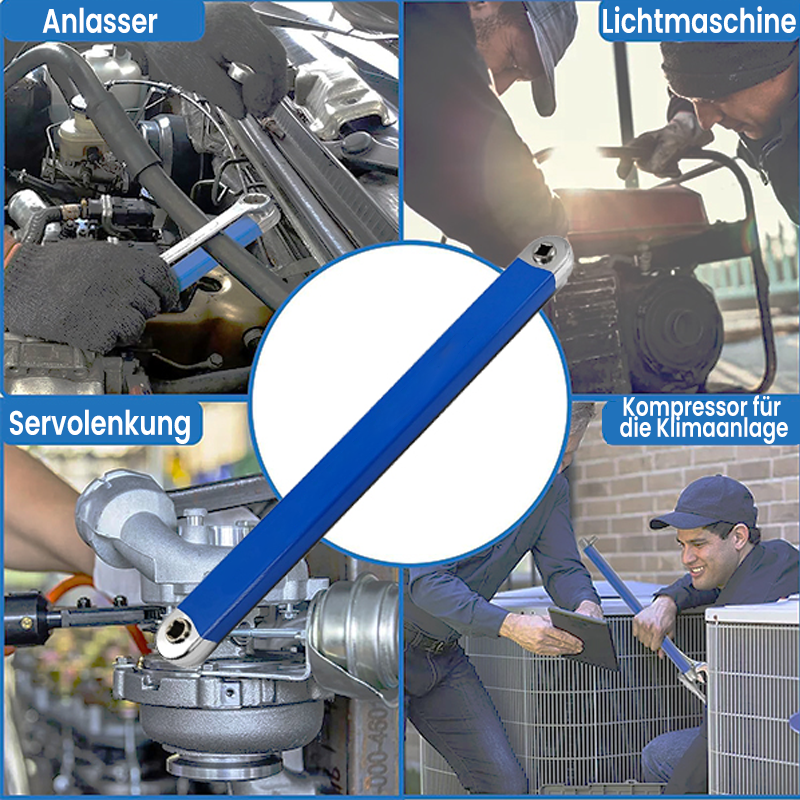 FlexHandle™-Schlüssel – mühelose Effizienz auf engstem Raum