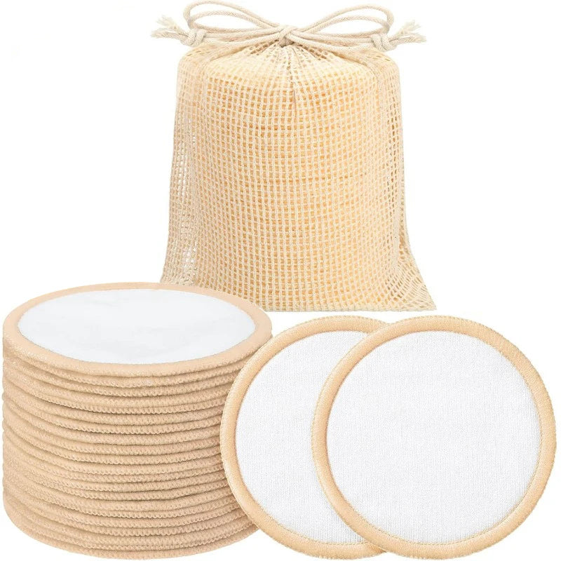 EcoPure™ – 10er Set Wiederverwendbare Make-up-Entferner Pads