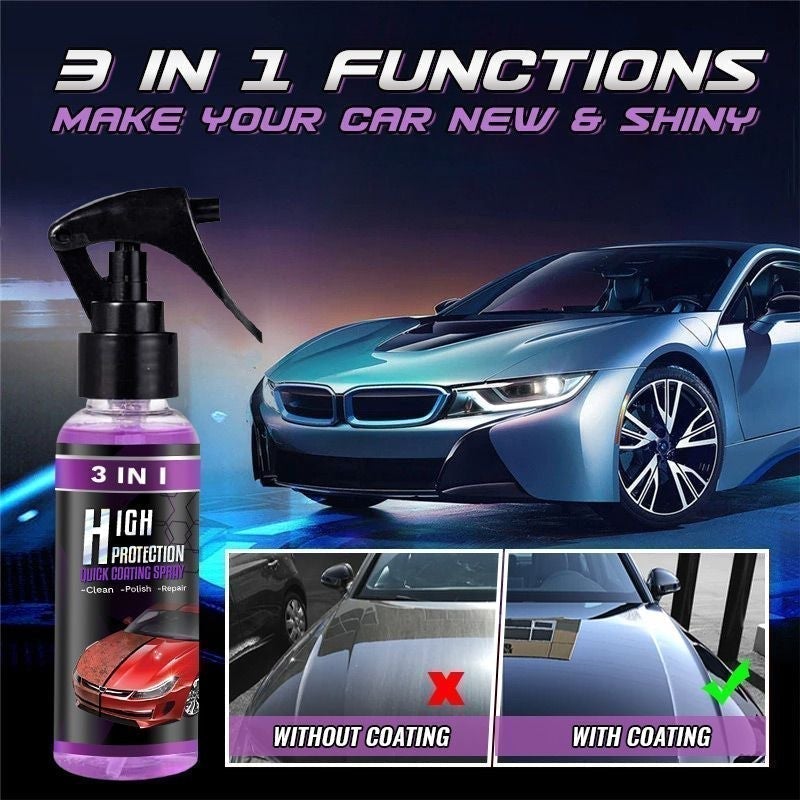 1+1 GRATIS | Car Coating Spray™ - Schützen und polieren Sie Ihr Auto!