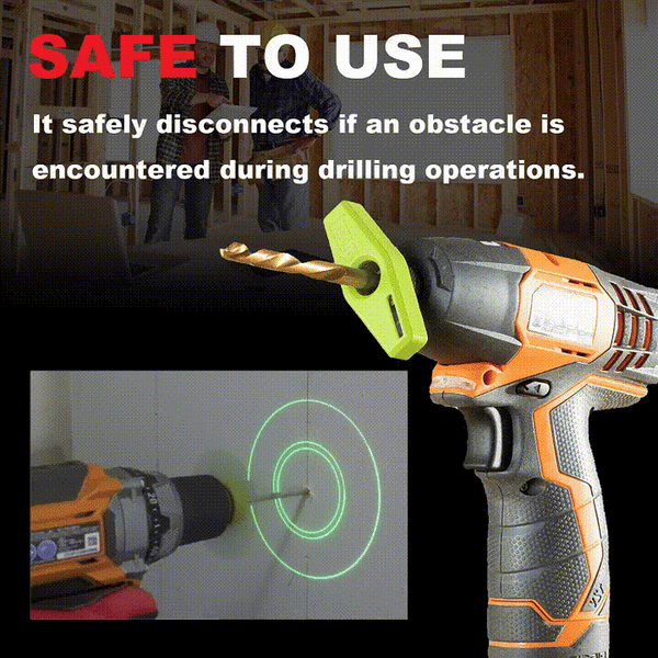 StraightDrill™ - Mühelose Präzision für perfektes Bohren