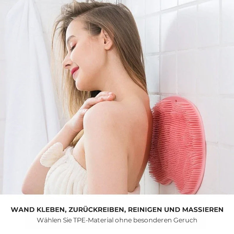 1+1 GRATIS | Fuß- und Rückenschrubber für die Dusche, Massagepad™ - Sicher schrubben, sanft massieren!