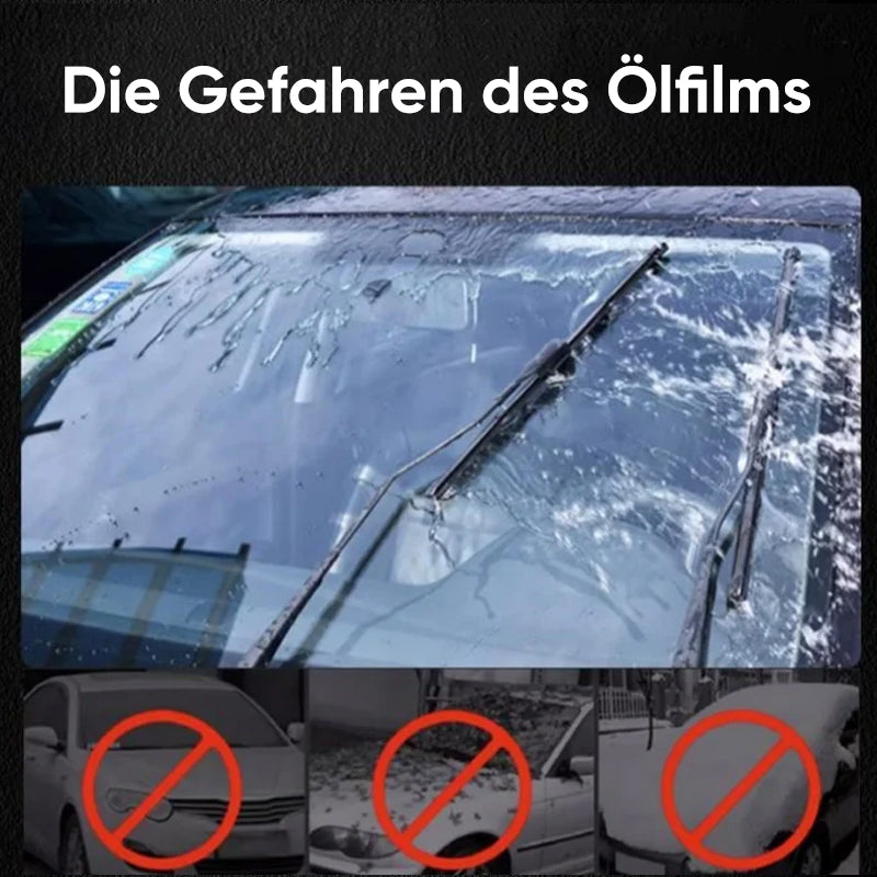 Ölfilm-Entferner für Windschutzscheiben™, Ölfilmfreies Fahren beginnt hier!