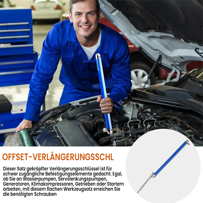 FlexHandle™-Schlüssel – mühelose Effizienz auf engstem Raum