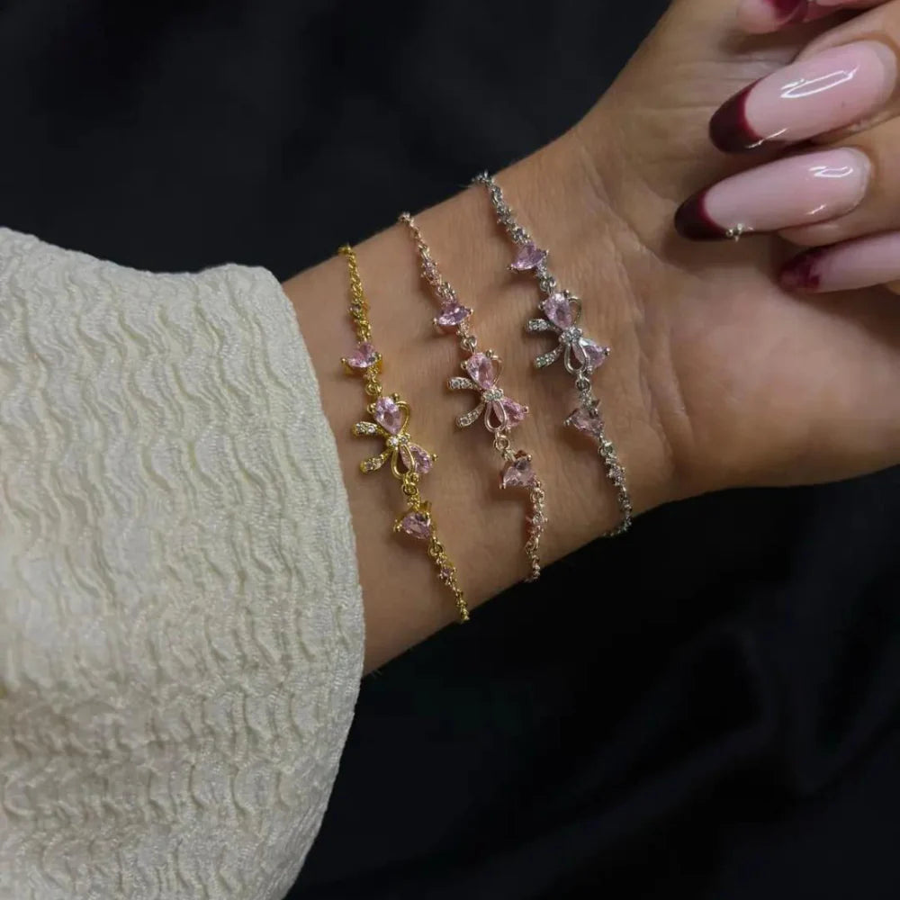Nina Schleifen-Armband | Eleganter & Anpassbarer Schmuck