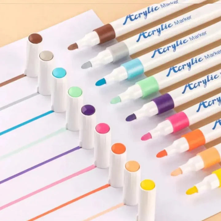 AcrylicMaster™ - Marker-Set für Jung und Alt