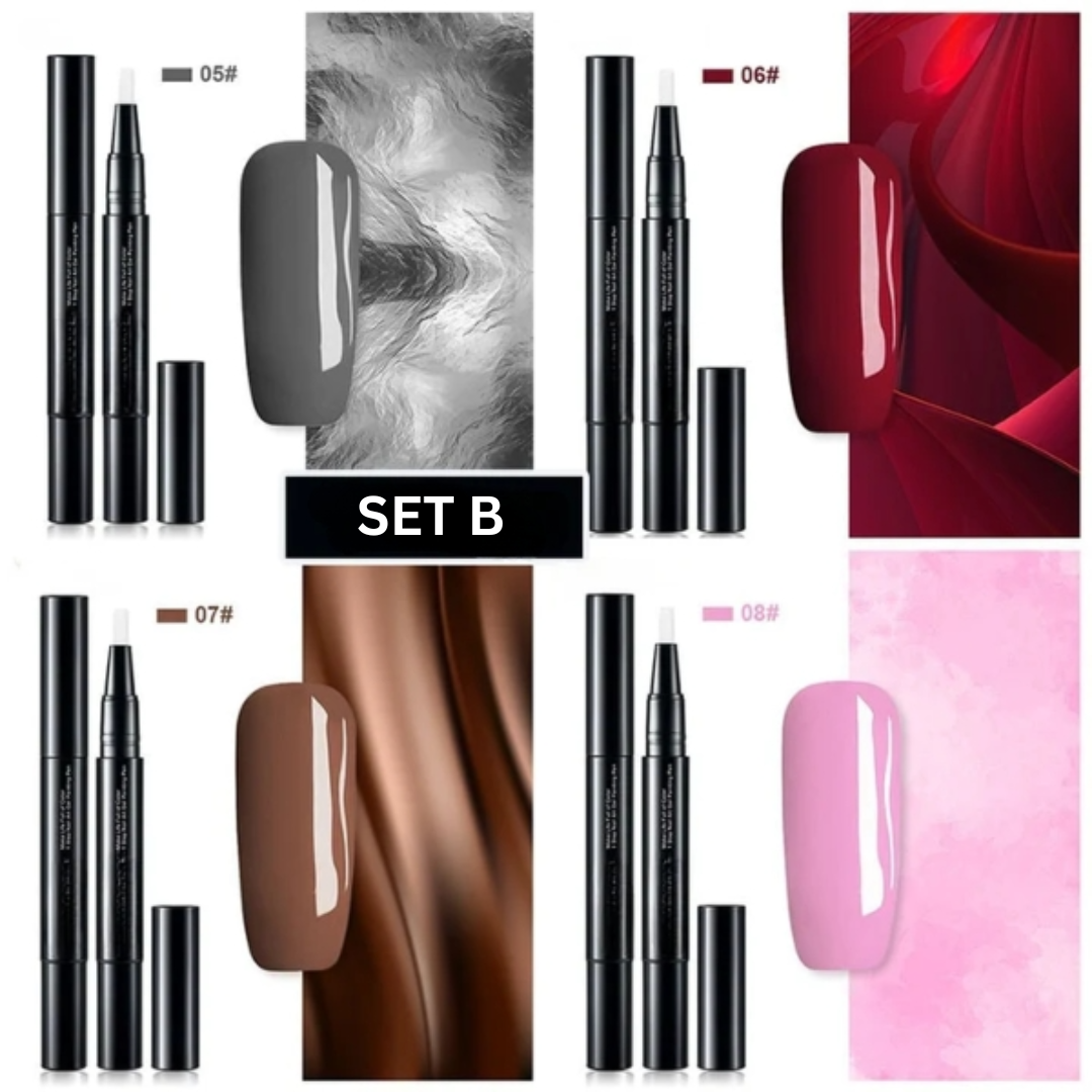 NailFlex™ (set of 4) - Nail Art für lebendige und makellose Designs!