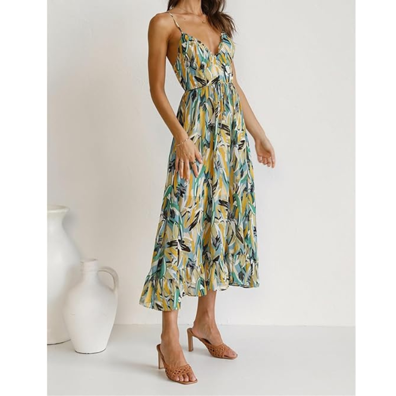 Monika | Buntes Kleid