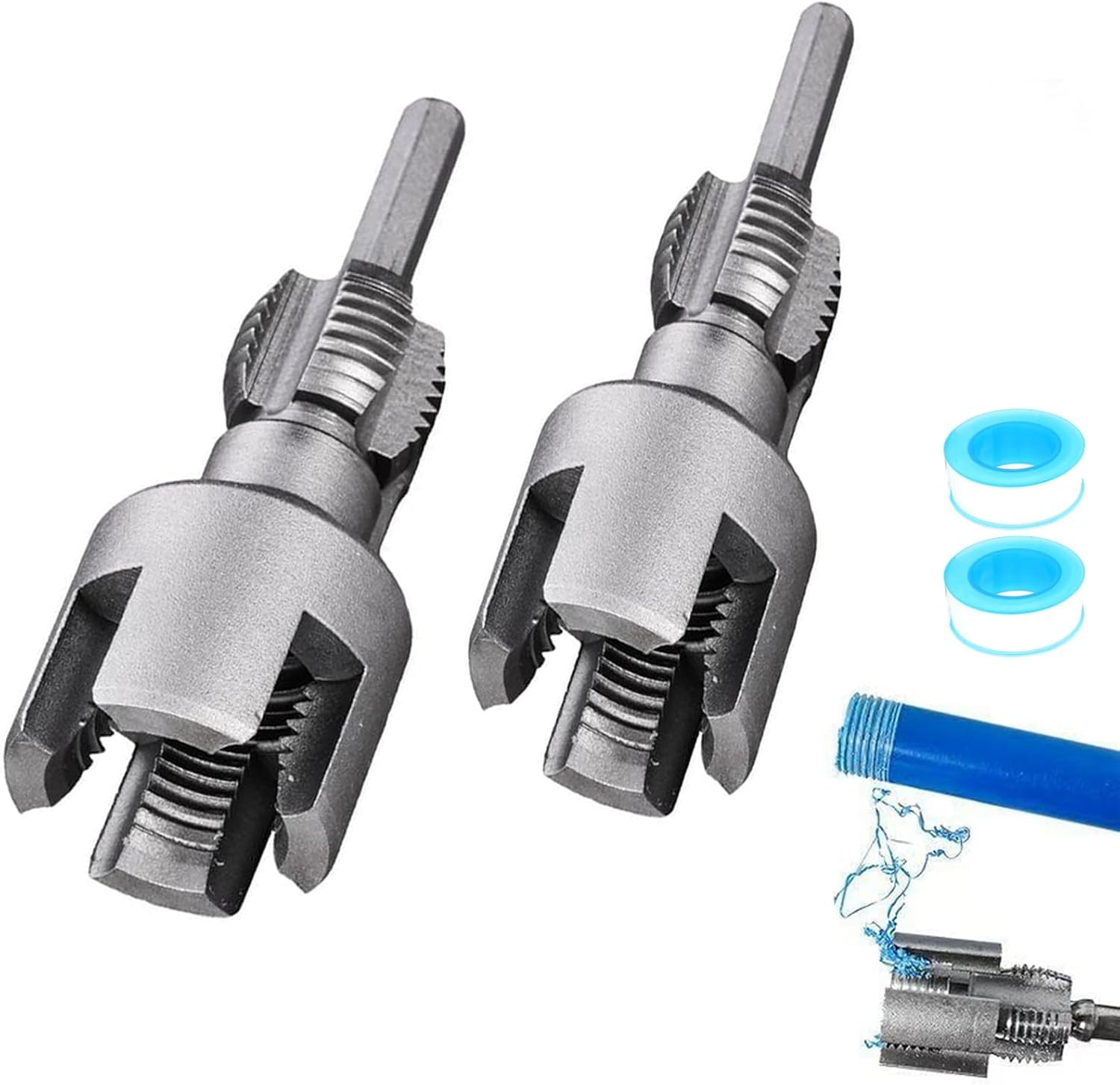 1+1 GRATIS | UniThreader™ Gewindeschneidwerkzeug mit Doppelfunktion