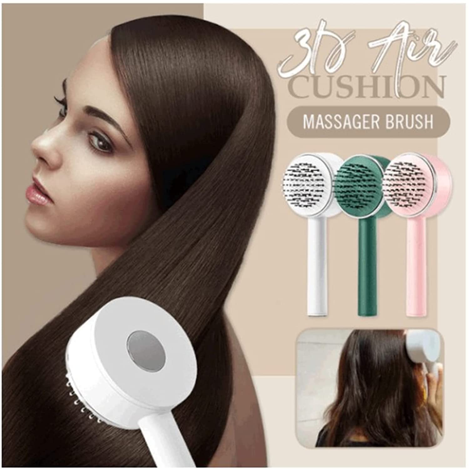 PureBrush™ - Die selbstreinigende Haarbürste