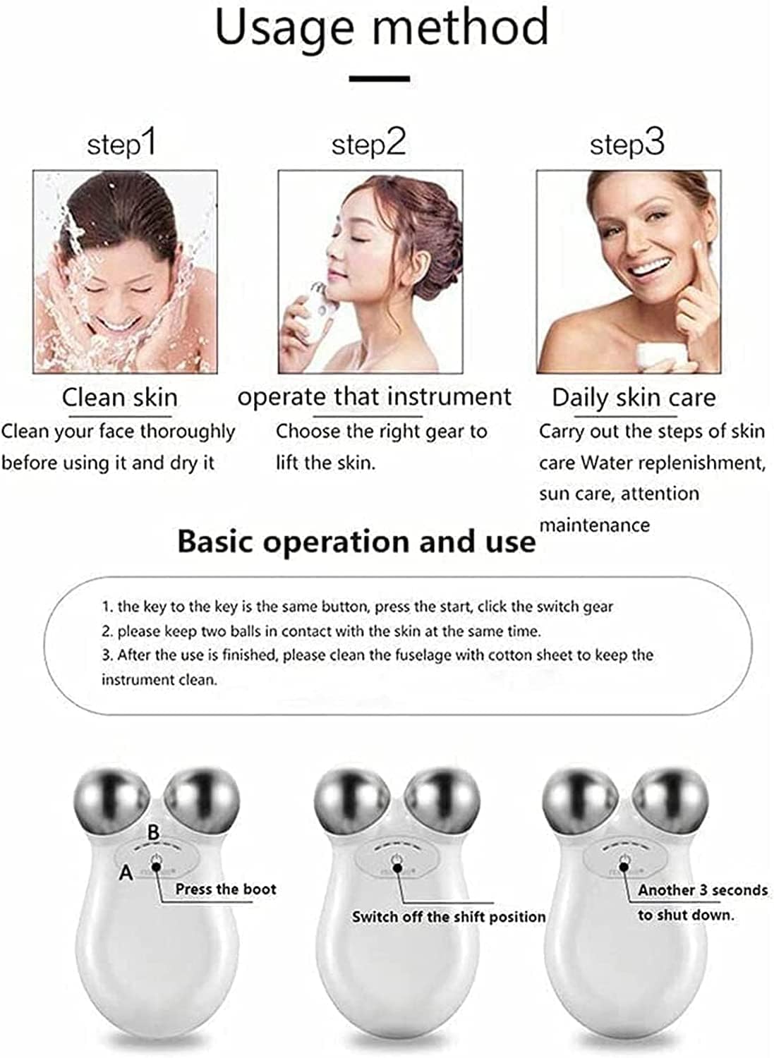 Facial Lift™ – Strafft und hebt die Haut