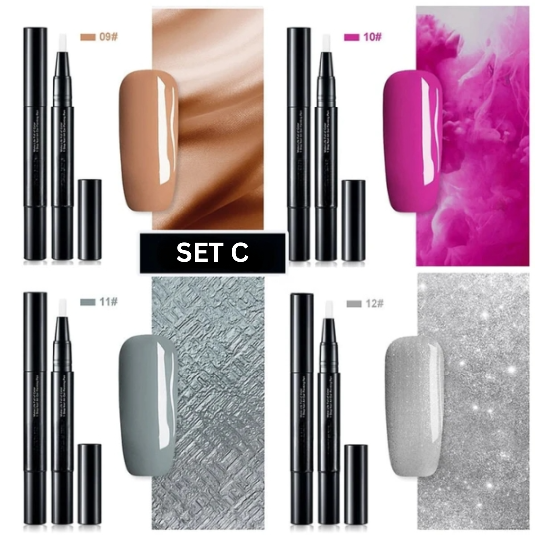 NailFlex™ (set of 4) - Nail Art für lebendige und makellose Designs!