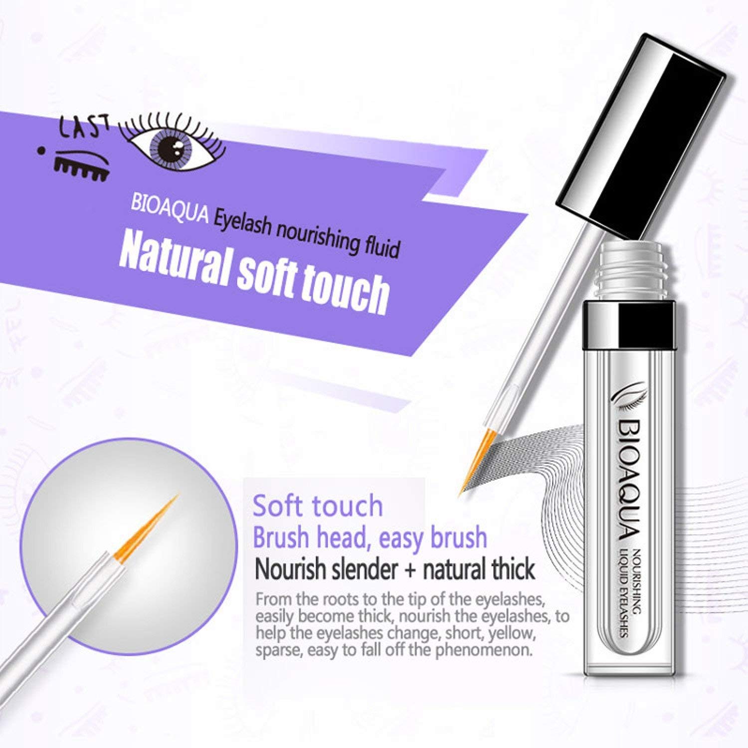 1+1 Gratis | Glamorique™ Serum für dichtere und längere Wimpern