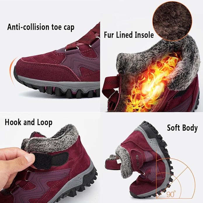 OrthoPro™ - Orthopädische Winterschuhe für warme Füße!