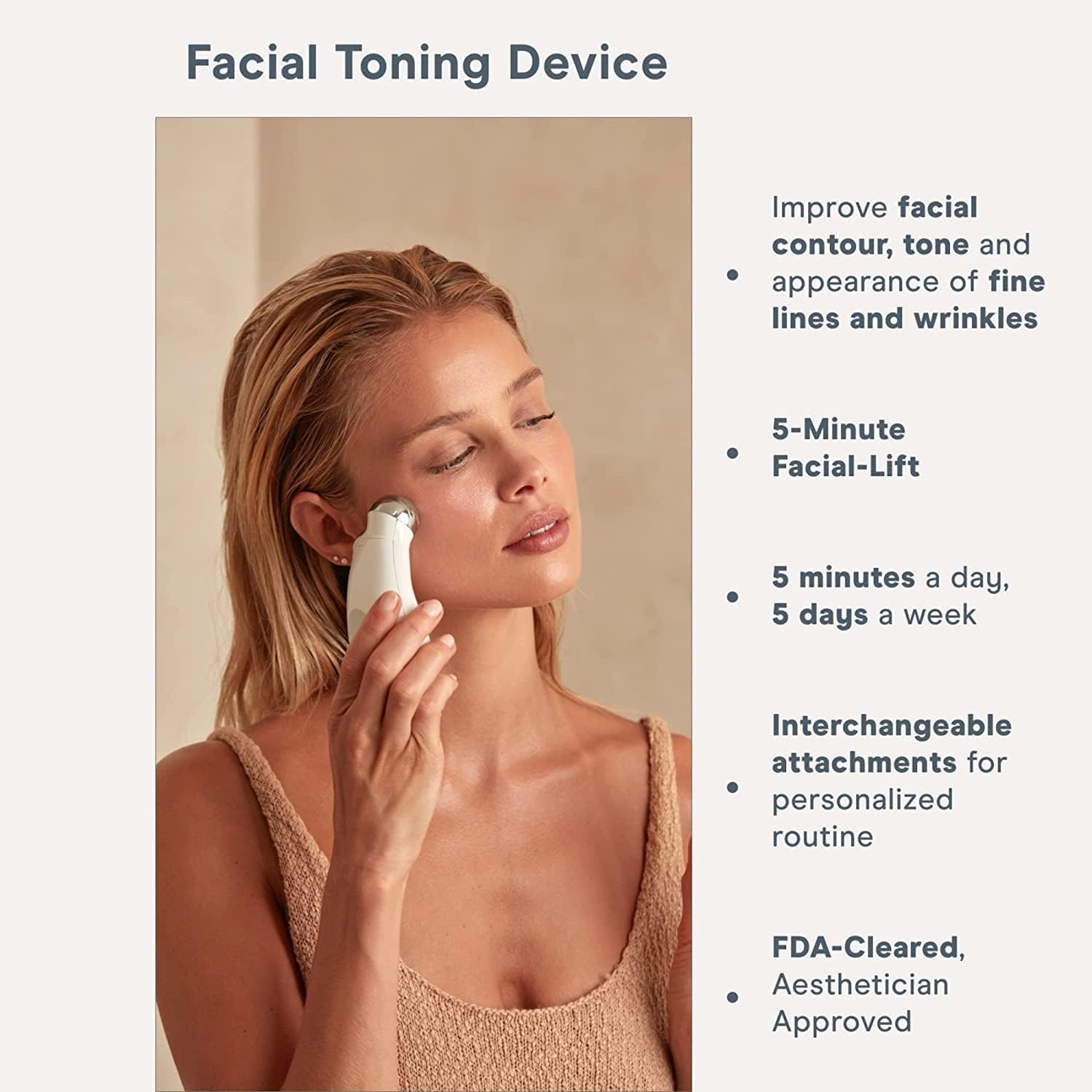 Facial Lift™ – Strafft und hebt die Haut