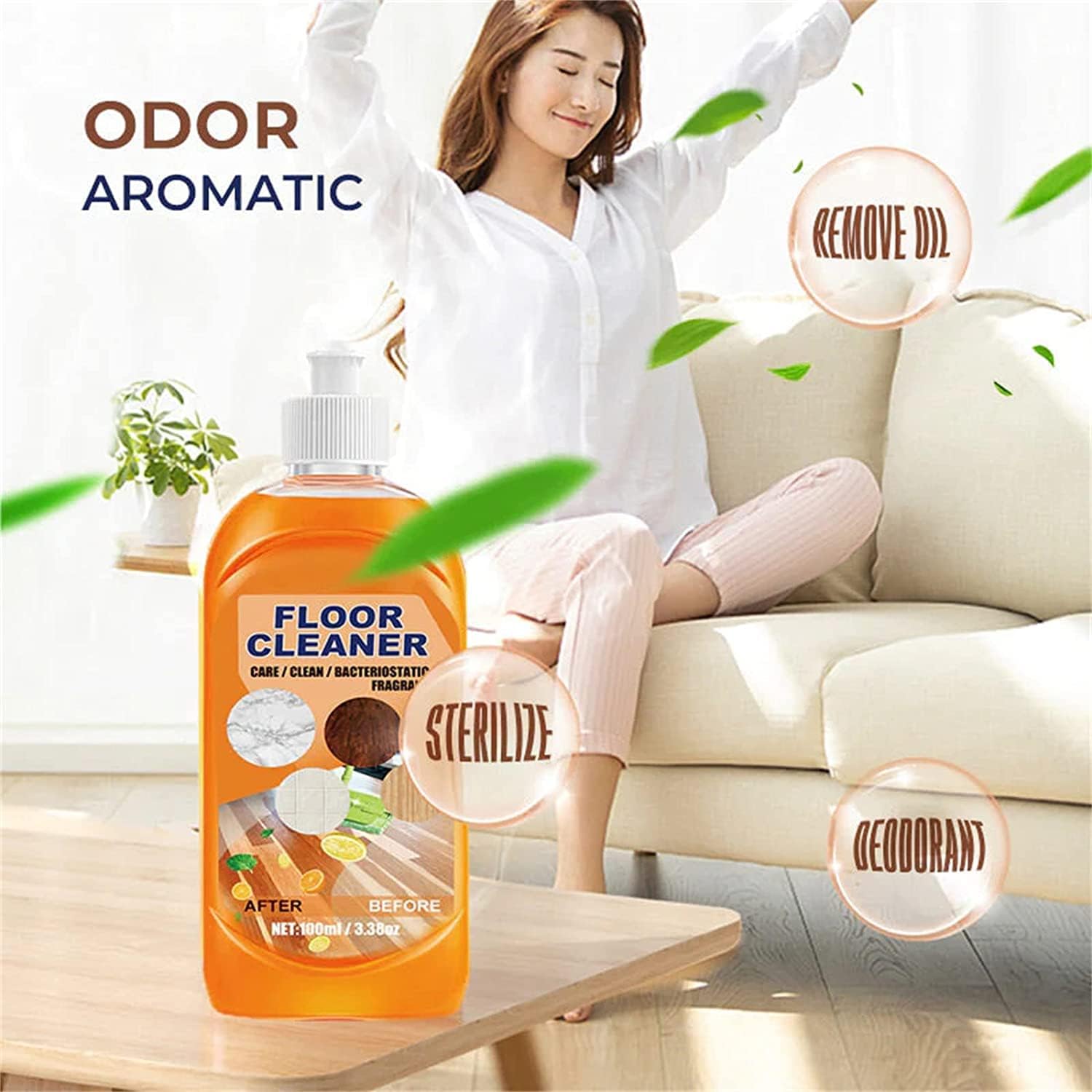 1+1 GRATIS | SparkleClean™ - Ultra-Powerful Floor Cleaner für maximalen Glanz!