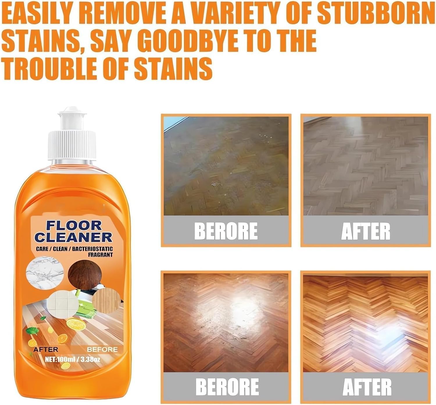 1+1 GRATIS | SparkleClean™ - Ultra-Powerful Floor Cleaner für maximalen Glanz!