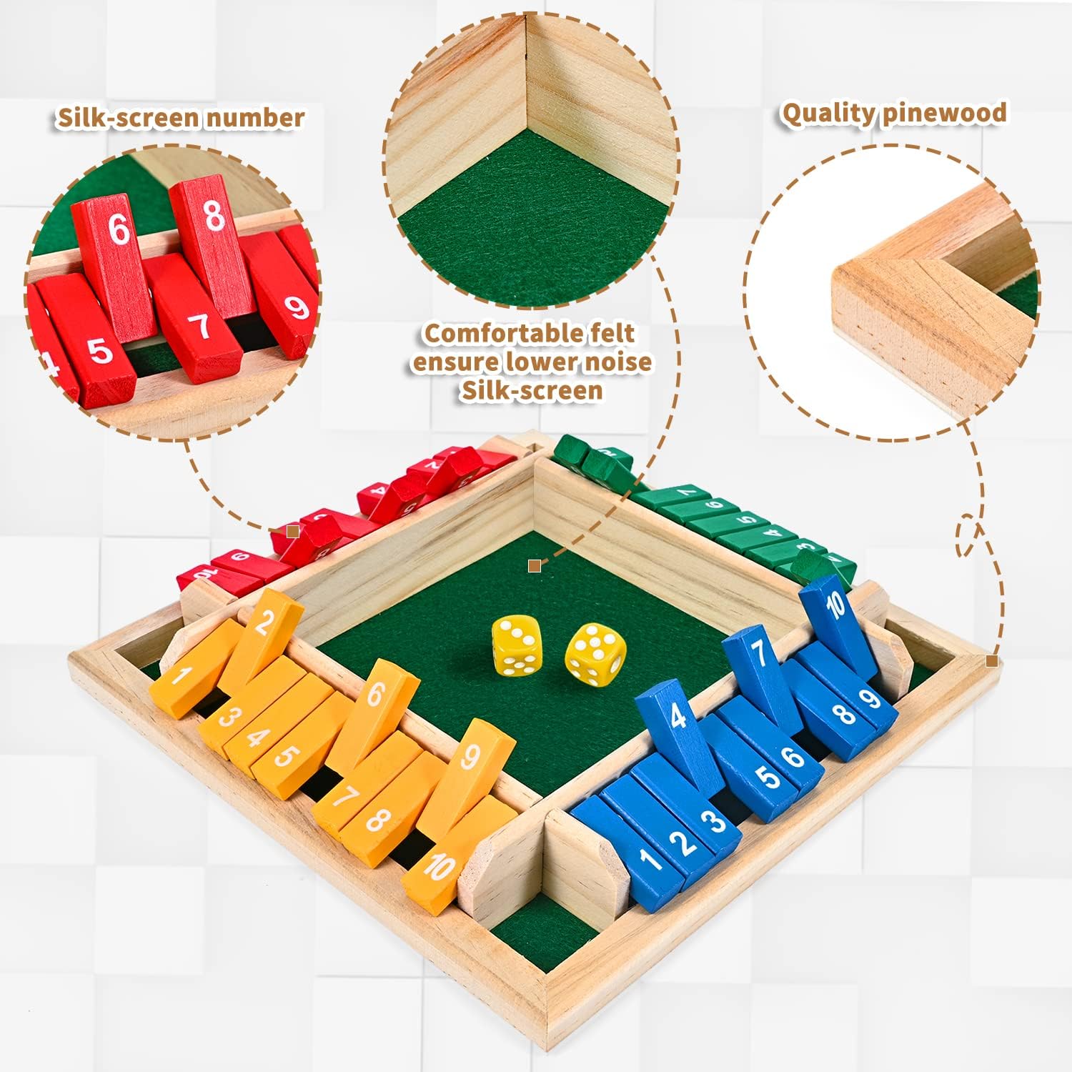 ShutTheBox™ - Interaktive Mathe-Brettspiele mit Spaßfaktor