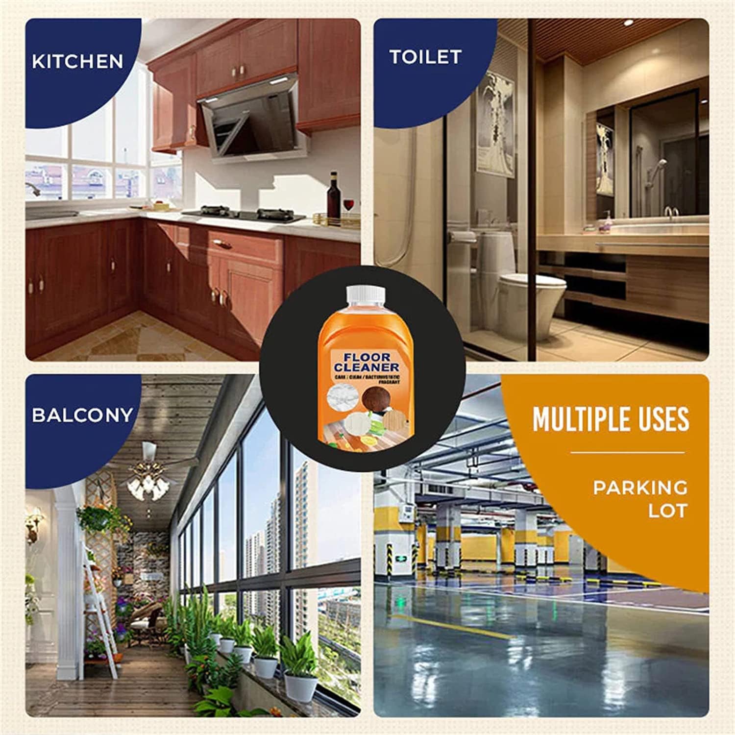 1+1 GRATIS | SparkleClean™ - Ultra-Powerful Floor Cleaner für maximalen Glanz!