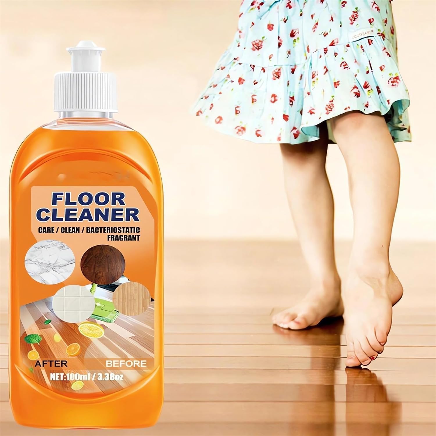 1+1 GRATIS | SparkleClean™ - Ultra-Powerful Floor Cleaner für maximalen Glanz!
