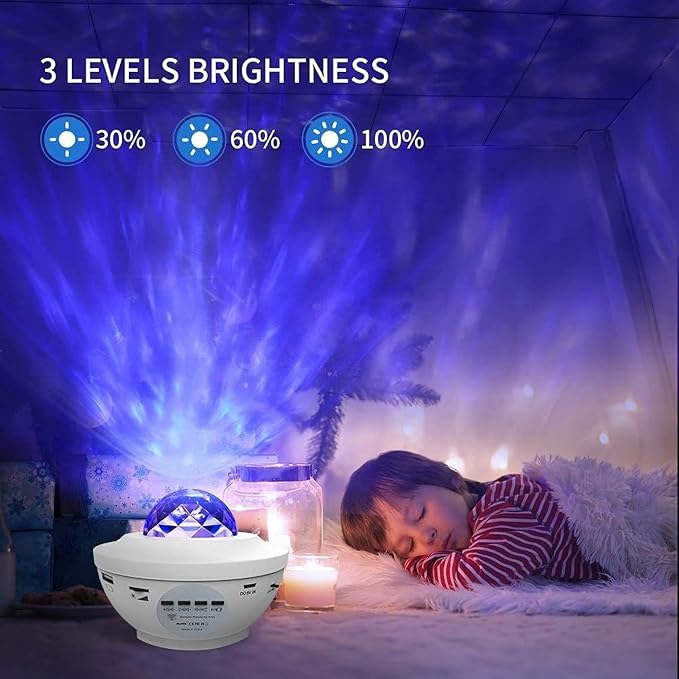 Galaxy Projector™ - Verwandle deinen Raum mit Sternen, Musik und Magie!