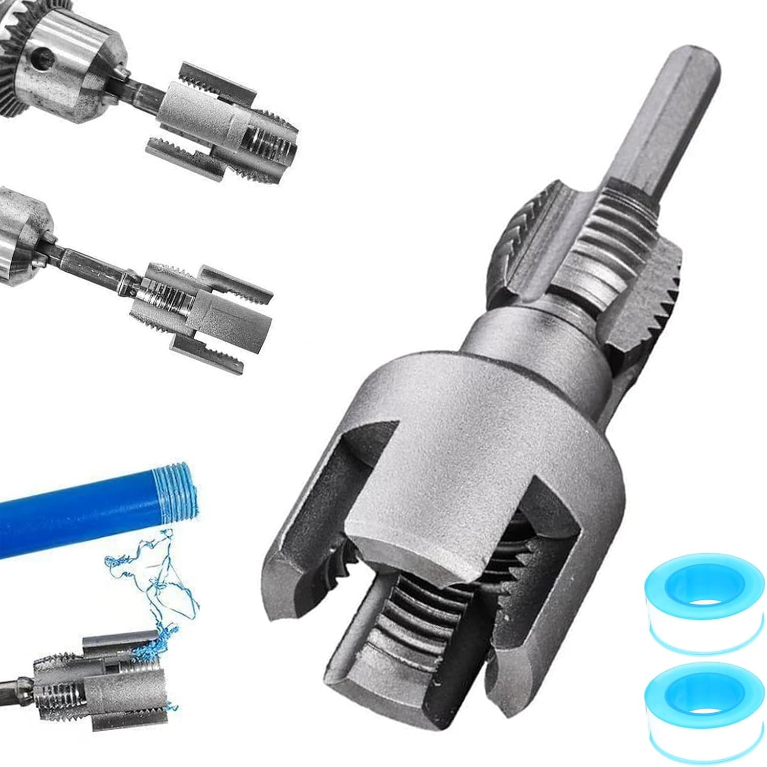 1+1 GRATIS | UniThreader™ Gewindeschneidwerkzeug mit Doppelfunktion