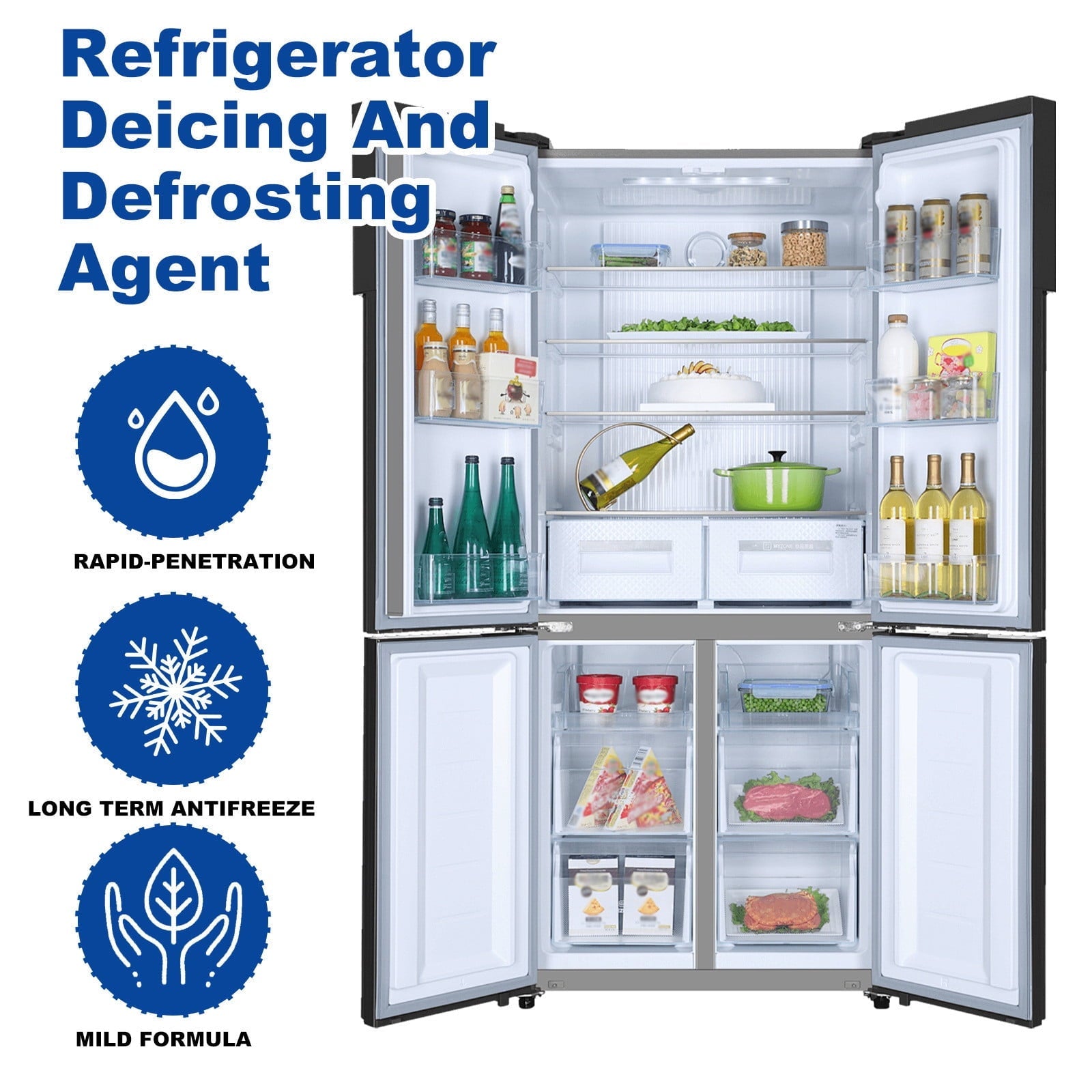 1+1 GRATIS | FrostBlast Max™ - Schalten Sie die leistungsstarke Abtauung für Ihren Kühl- und Gefrierschrank frei!