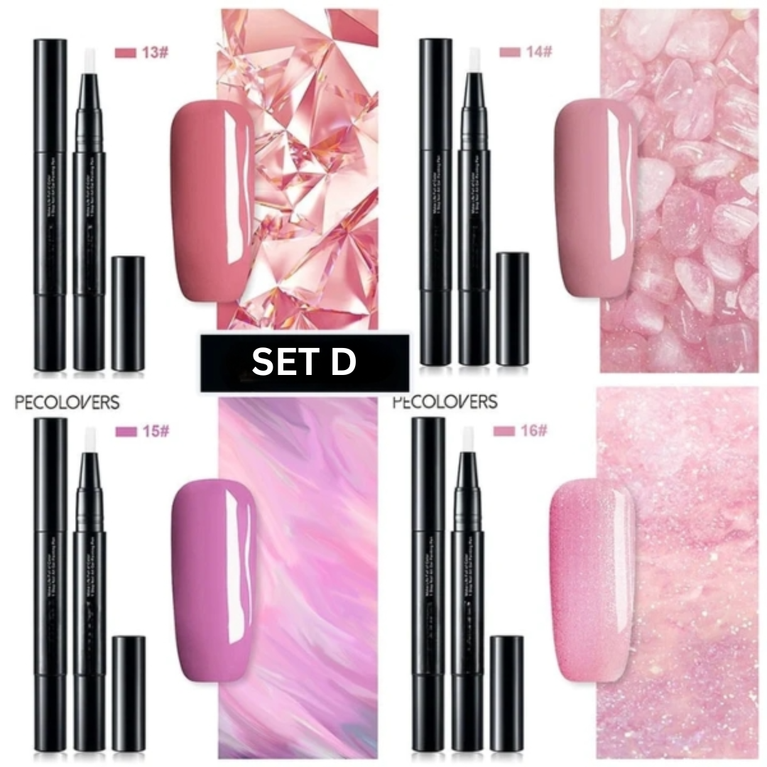 NailFlex™ (set of 4) - Nail Art für lebendige und makellose Designs!