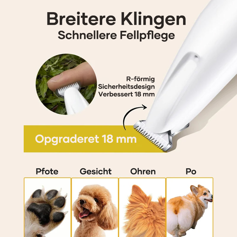 1+1 GRATIS | Haustierhaarschneider mit LED-Licht™ - Effiziente und stressfreie Fellpflege für Ihr Haustier!