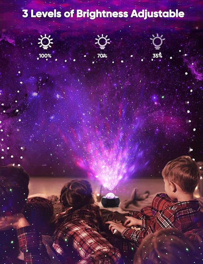 Galaxy Projector™ - Verwandle deinen Raum mit Sternen, Musik und Magie!