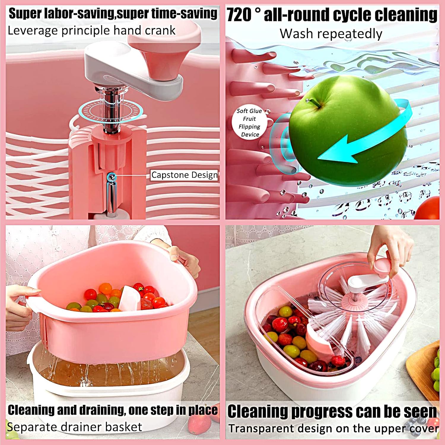 FruitSpinner™ – Effiziente, schnelle Reinigung