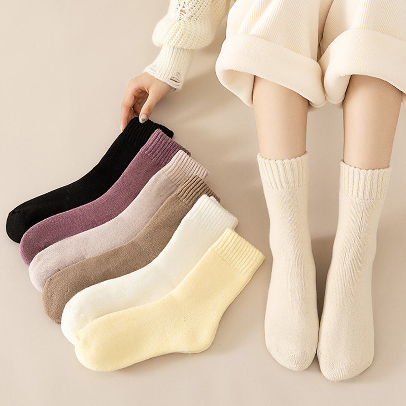 2+1 GRATIS | Kuschelige Unisex-Winter-Thermosocken aus Samt™ - Halten Sie Ihre Füße warm und stilvoll