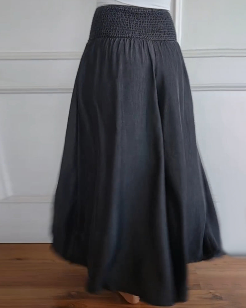 Maha Pantalon™ - Weite Hose mit Elastischem Bund