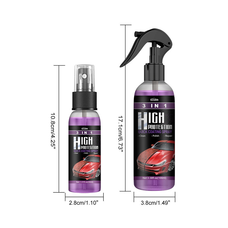 1+1 GRATIS | 3-in-1-Schutzspray™ - Glanz und Schutz für Ihr Fahrzeug!